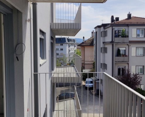 Balcon presque terminé - Allières - Lausanne
